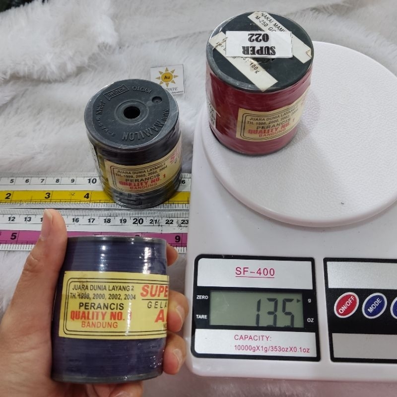 (Super 0.22) Benang Layangan. Senar Gelasan Tournament Super