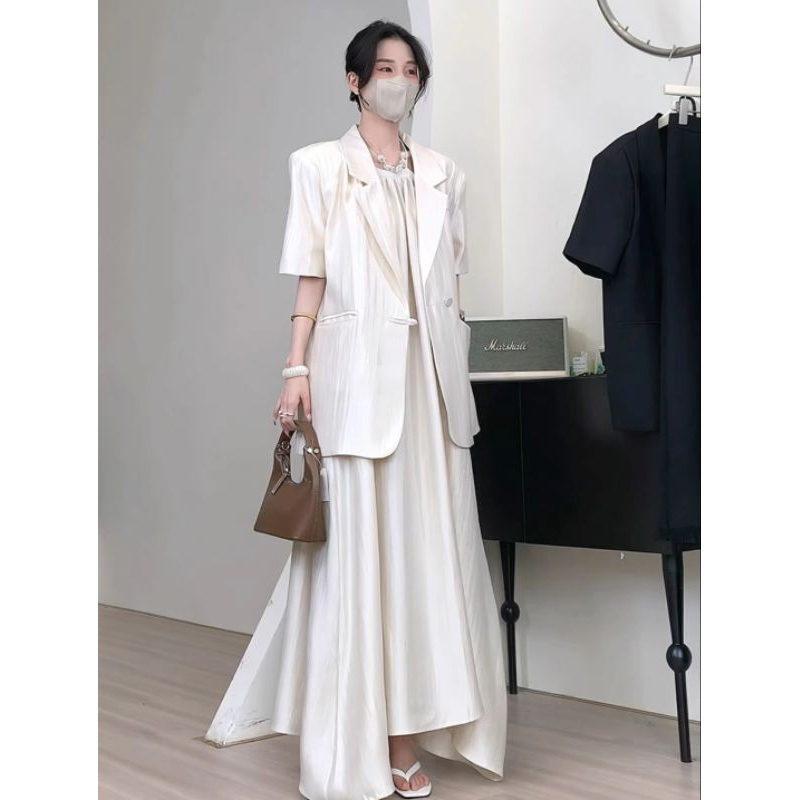 Greisy Dress | Setelan Dress dan Blazer Wanita Premium