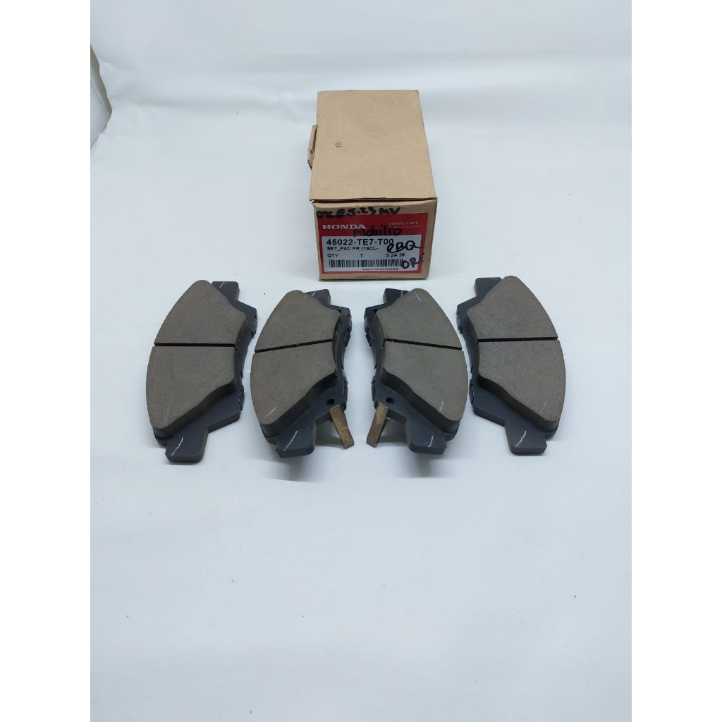 Brake Pad Kampas Rem Depan Honda Mobilio 45022-TE7-T00 ORIGINAL