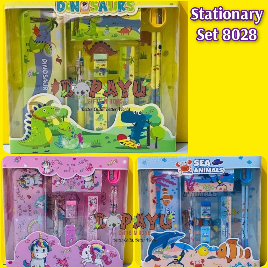 

Perlengkapan Sekolah Stationary Set 8028 Alat Tulis Anak Karakter
