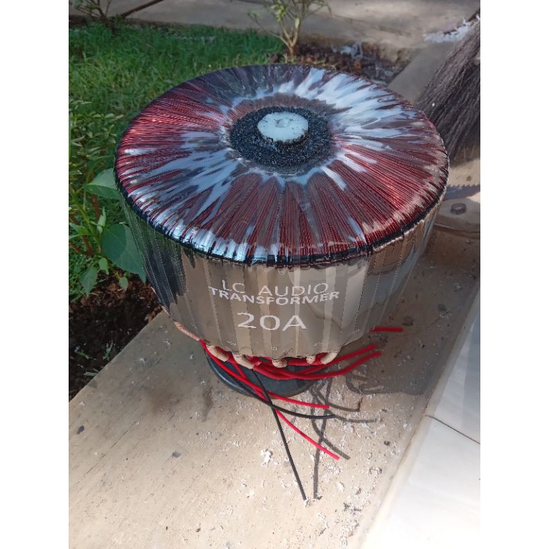 Trafo toroid 20A ct 65-80v speak balap