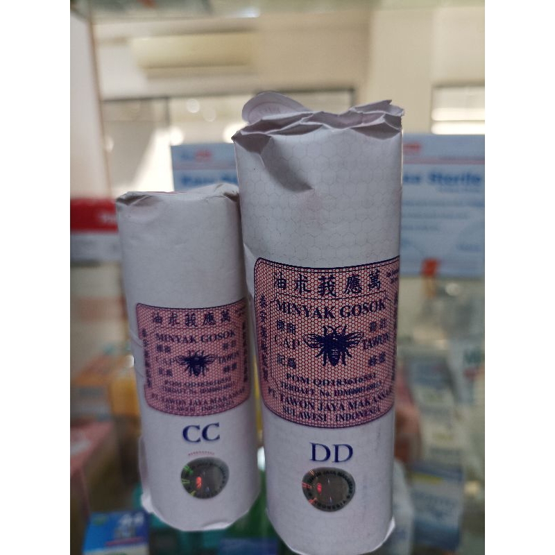 minyak tawon ukuran CC20 ml, DD30 ml