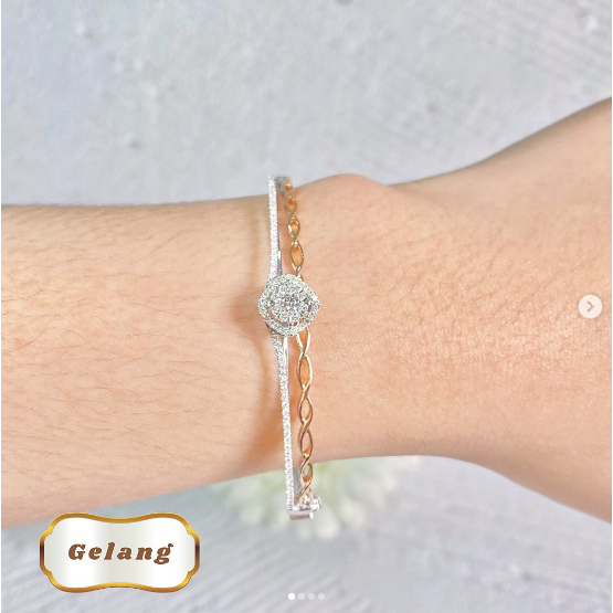 Elco Jewellery - Gelang Berlian Eropa F Vvs | GBRE-01142SH Berkualitas dan Bergaransi