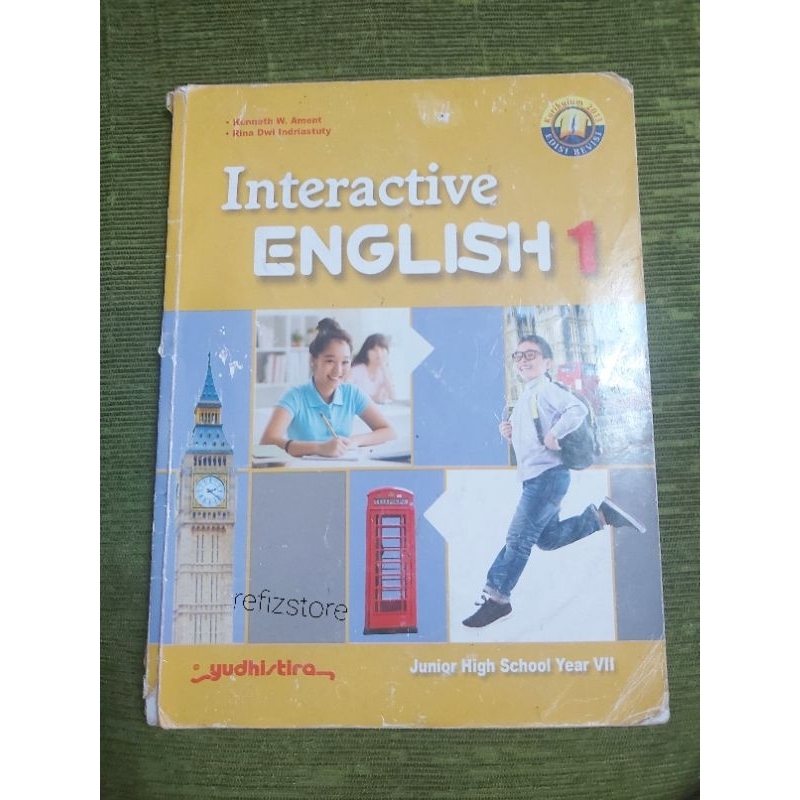 

Buku Interactive English 1 Yudhistira