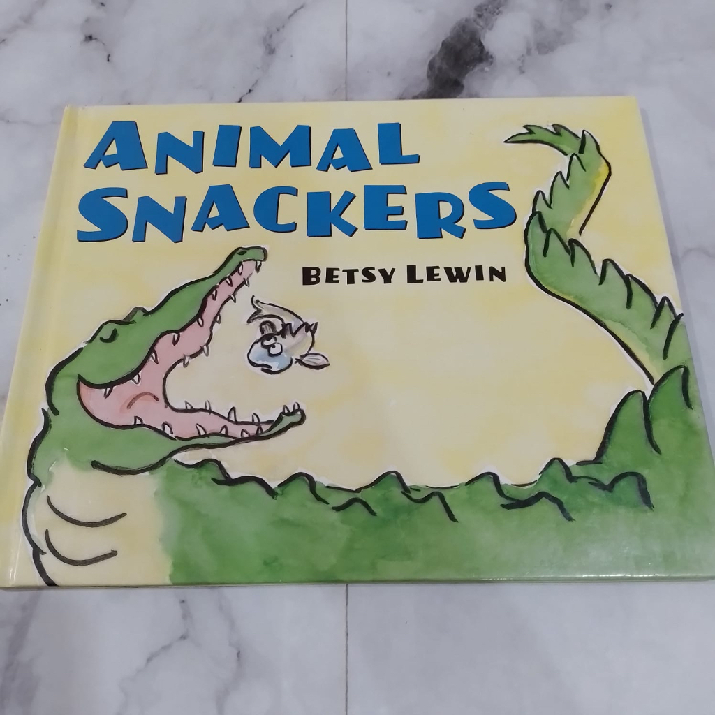 Animal snackers Buku preloved rare langka hardcover animal snacker  buku cerita anak dongeng sebelum