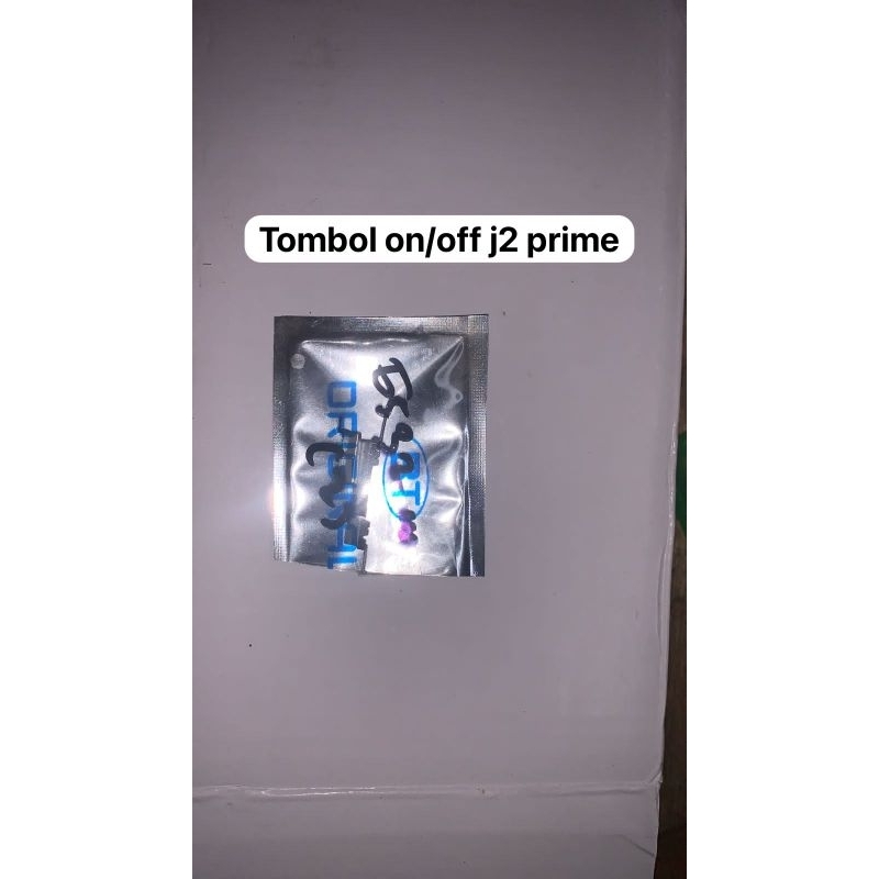 tombol on off samsung  j2 prime