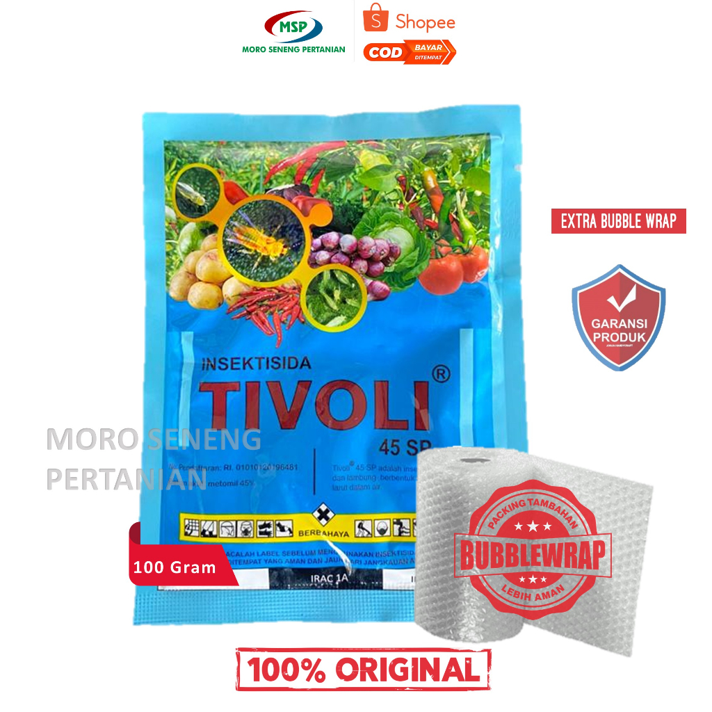 INSEKTISIDA TIVOLI 45 SP 100 GRAM