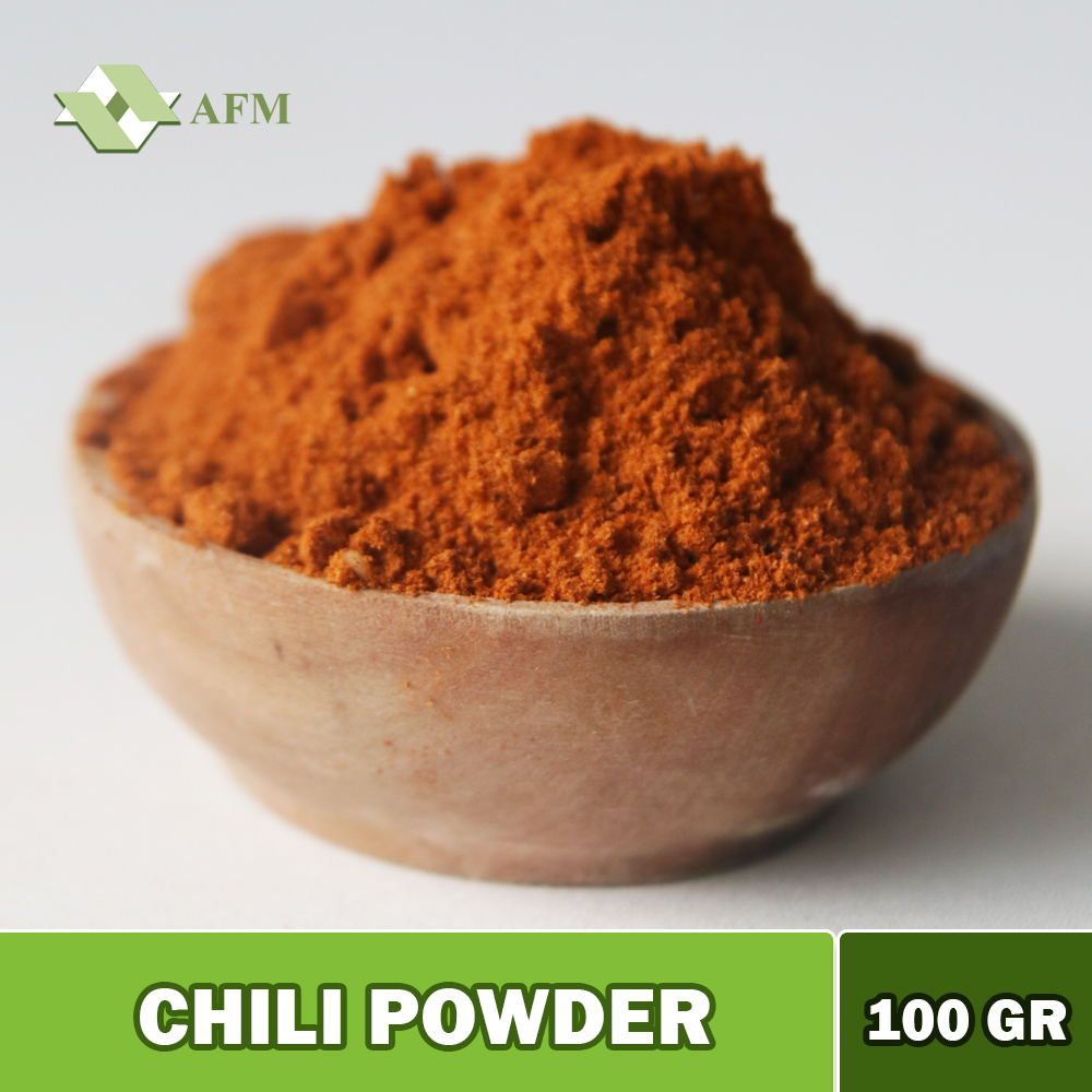 

Chili powder / cabe bubuk bumbu rempah dapur tabur 100 gr