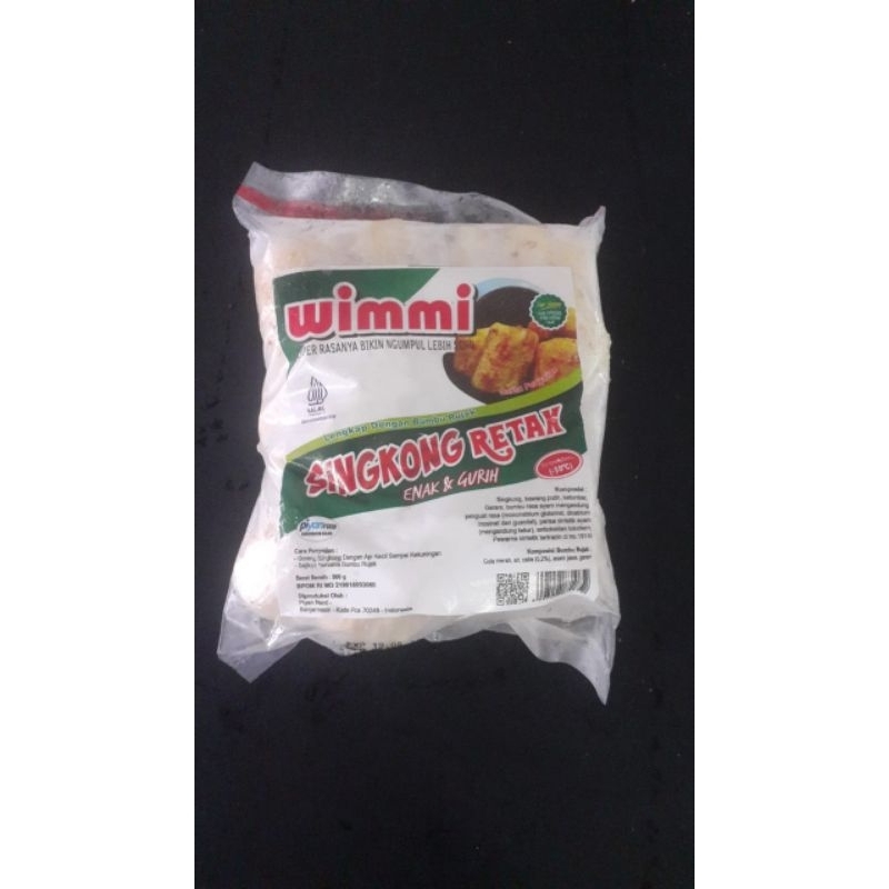 Singkong retak wimmi