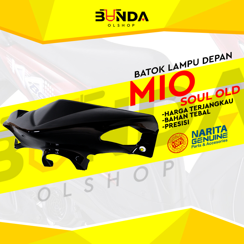 cod Batok Depan Belakang Mio Soul Hitam - BATOK DEPAN