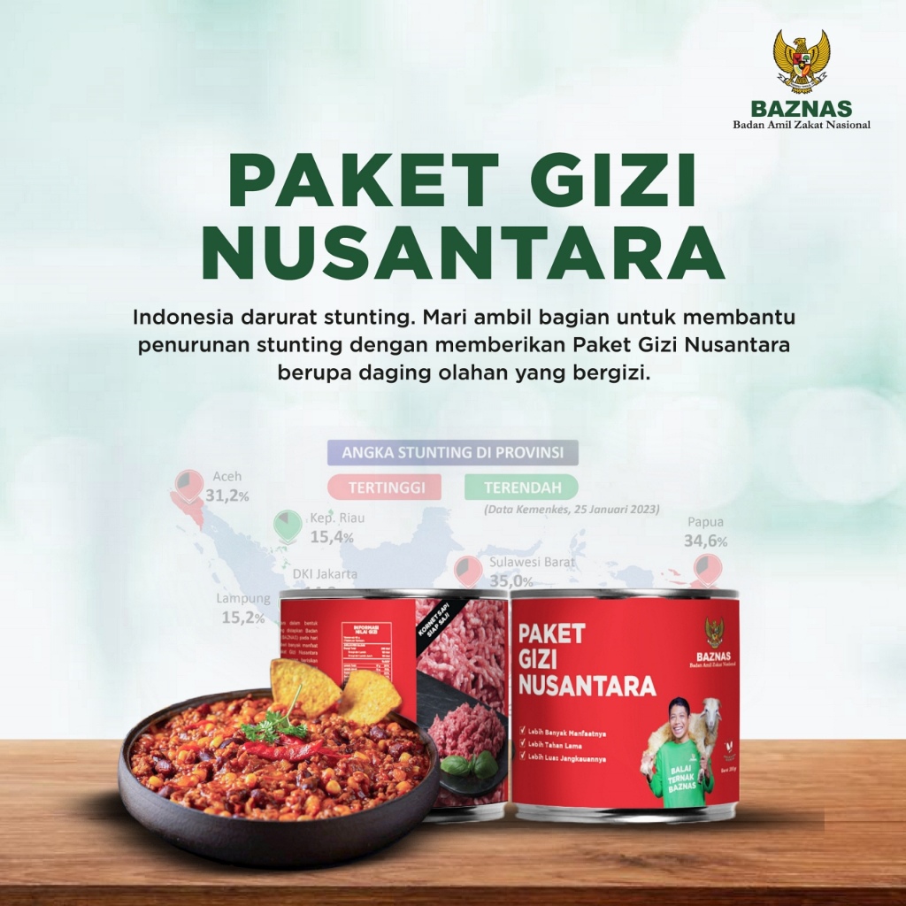 

BAZNAS - PAKET GIZI NUSANTARA