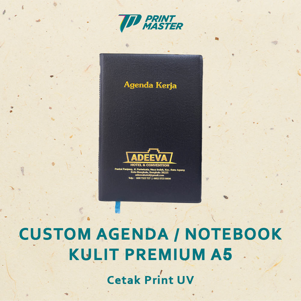 

Custom UV Agenda/Notebook Kulit Sintetis A5 Buku Catatan Souvenir