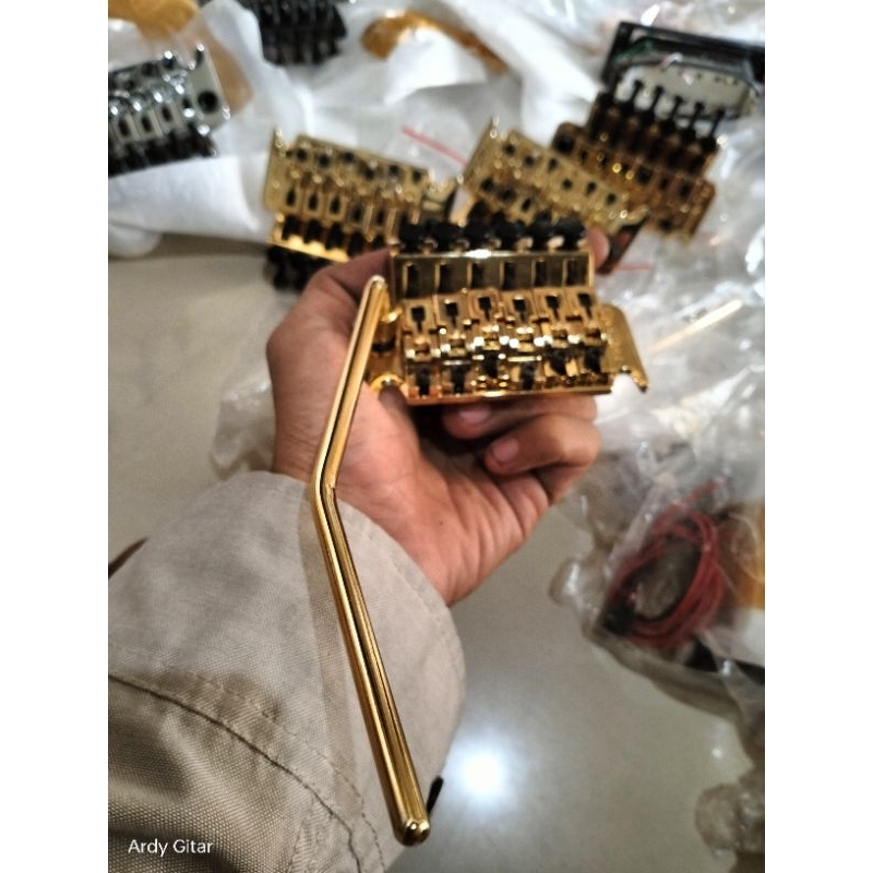 Tremolo gitar sett Floyd Rose Original Gold not Gotoh