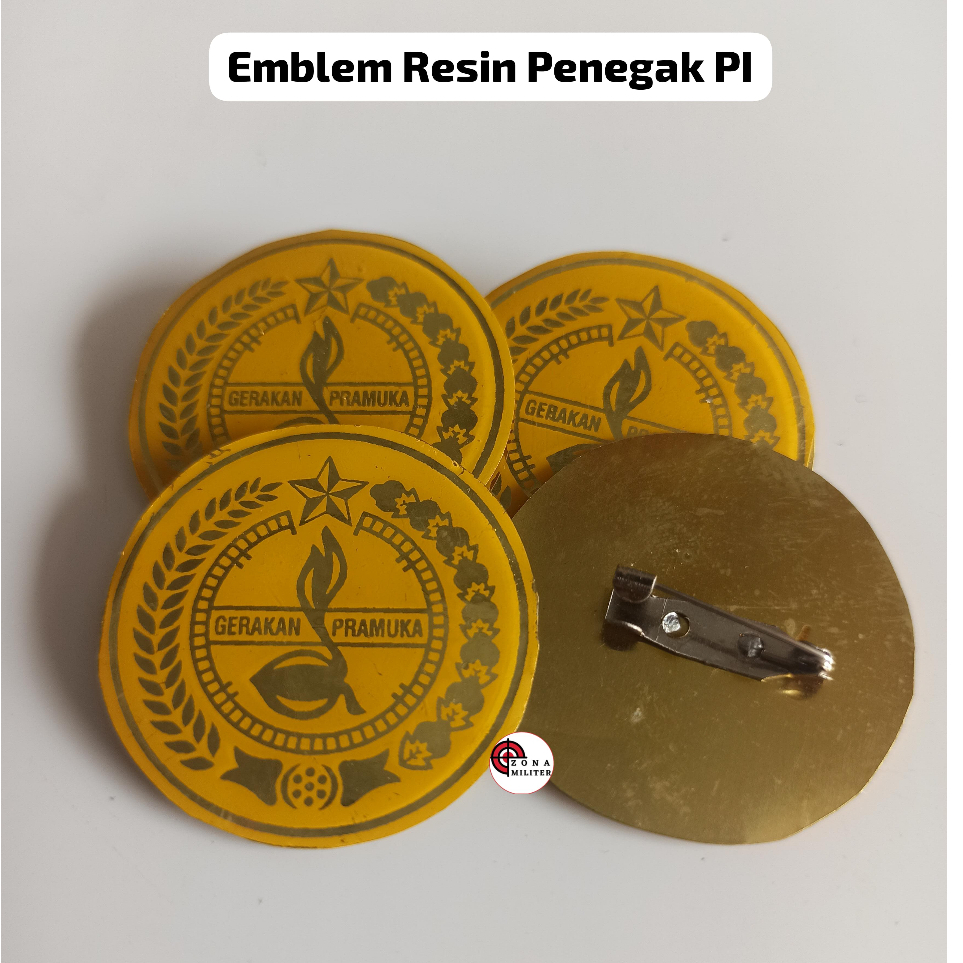 Emblem Pramuka PENEGAK Putri Resin Emblem Pramuka Tanda Topi Pramuka Tanda Topi Pramuka  Penegak