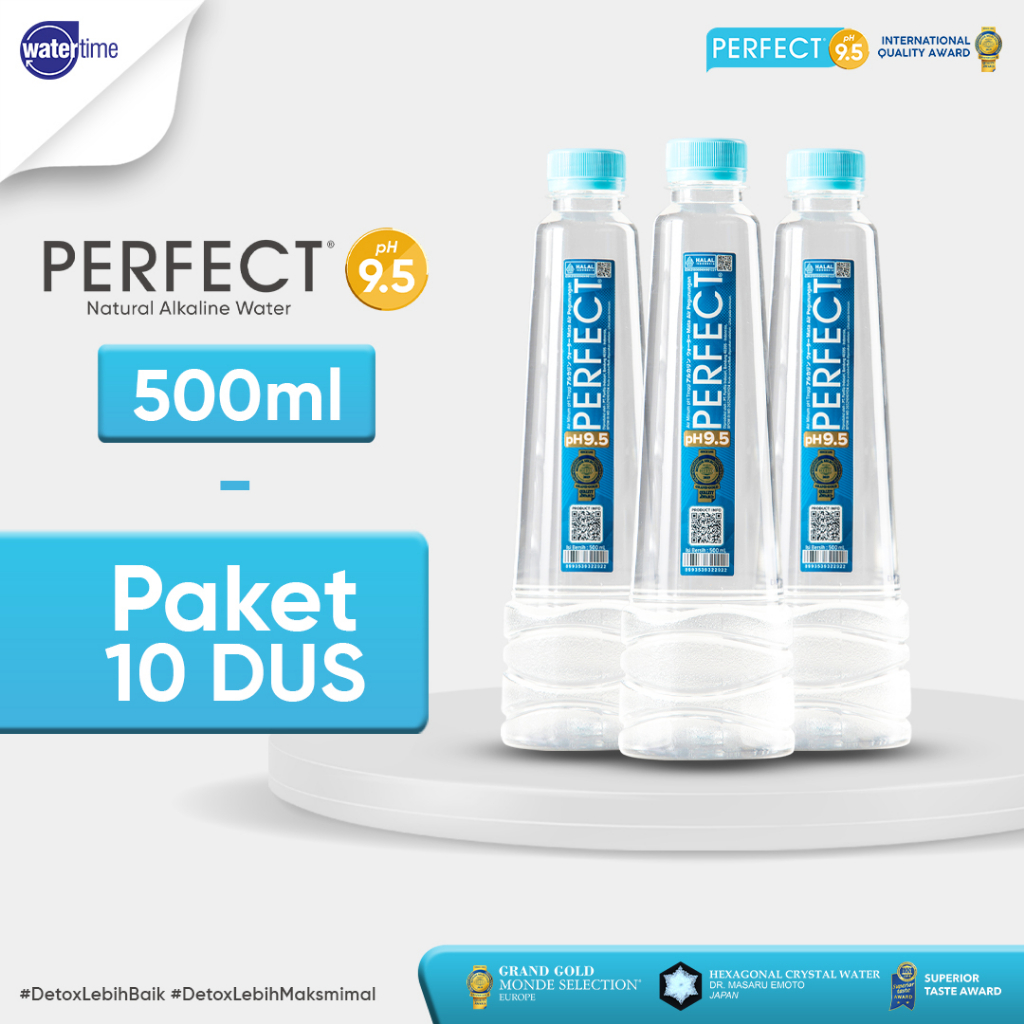 

Perfect Alkaline Water 500Ml minimal 10 Karton