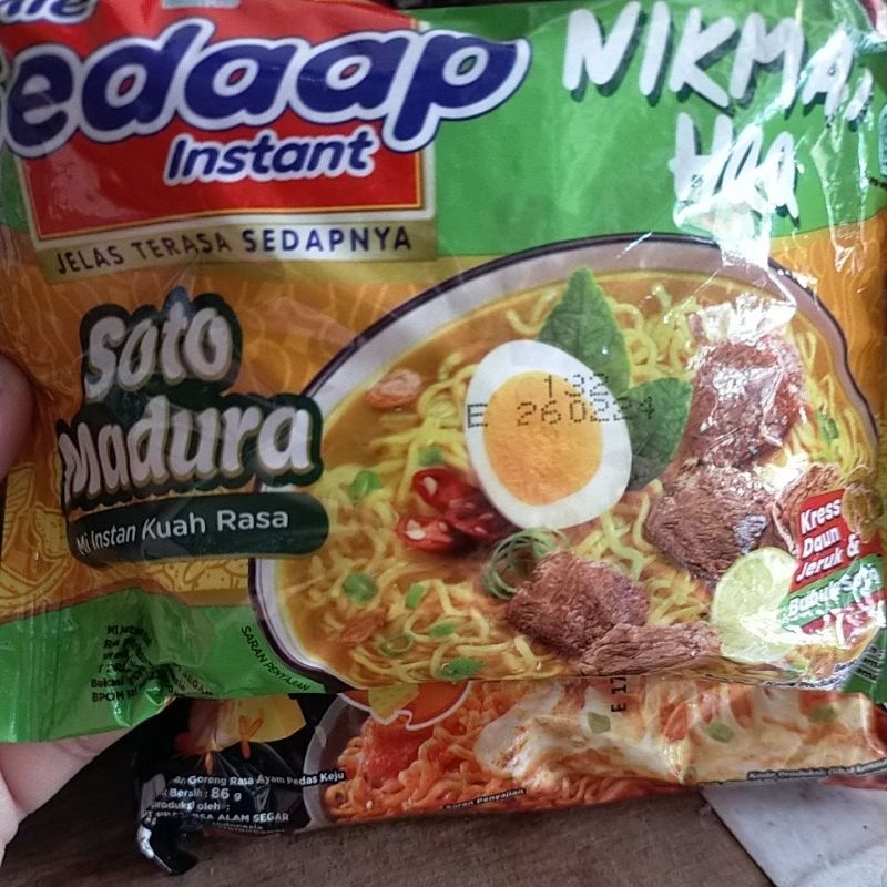 

MIE SEDAP NIKMAT HQQ ANEKA RASA 82GR/PCS