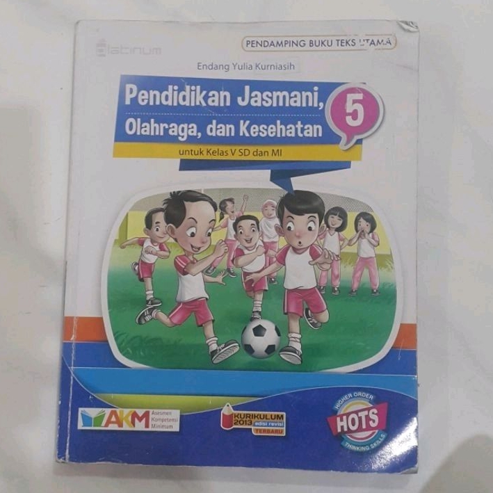 

PJOK OLAHRAGA PENJAS KELAS 5 V SD MI TIGA SERANGKAI PLATINUM K13 KURIKULUM 2013 EDISI REVISI TERBARU BEKAS