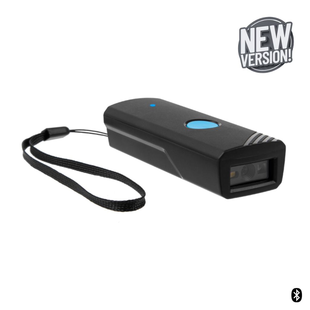 Mini Barcode Scanner 1D/2D EPPOS EP6280 - Bluetooth Wireless