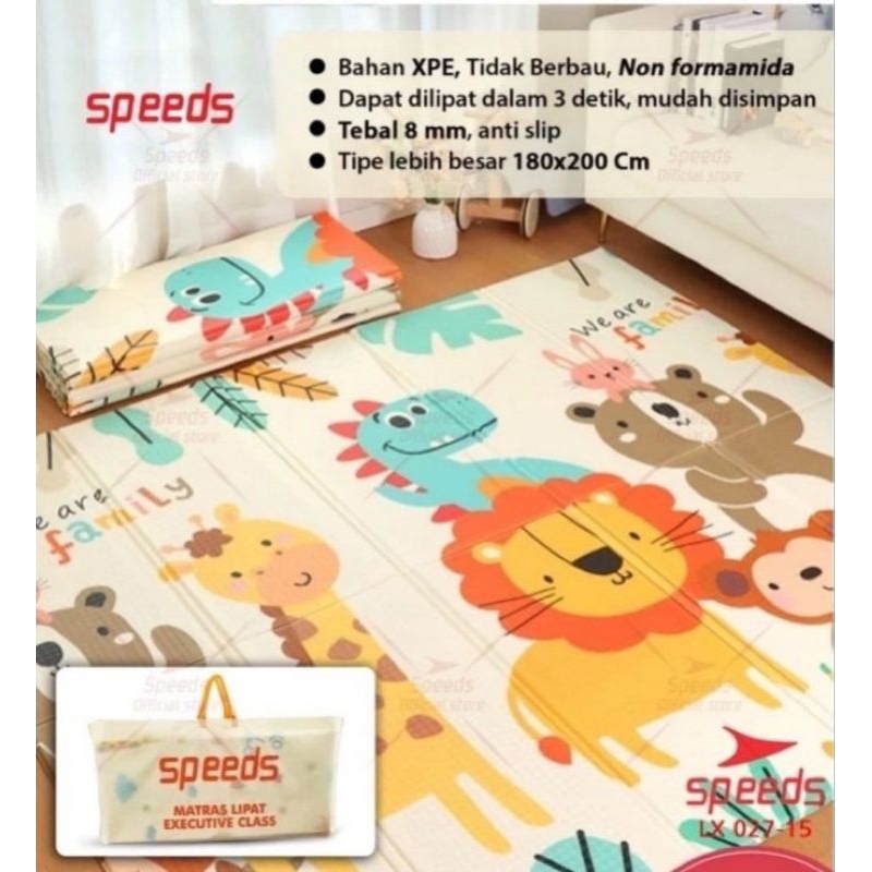 Playmate speeds matras bermain anak 12mm
