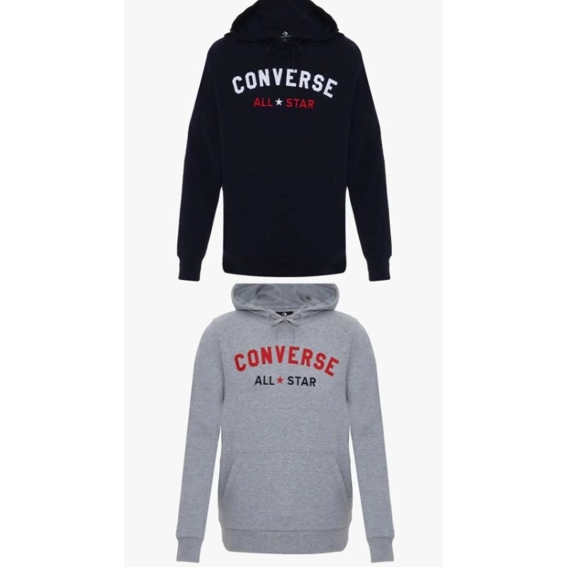 ORIGINAL 100% Hoodie Converse Mens All Star Logo Printed Murah