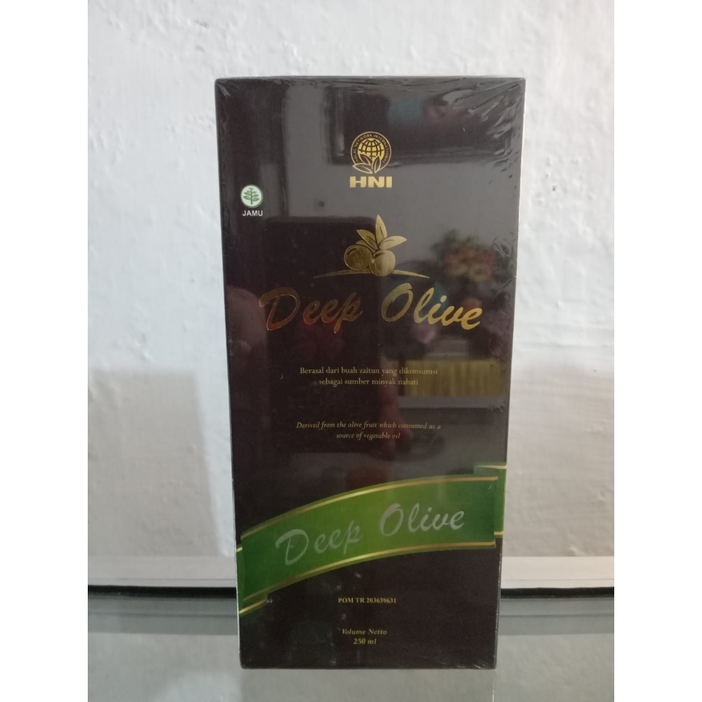 

Deep Olive 250 ml HNI - HPAI minyak zaitun mesir bisa diminum