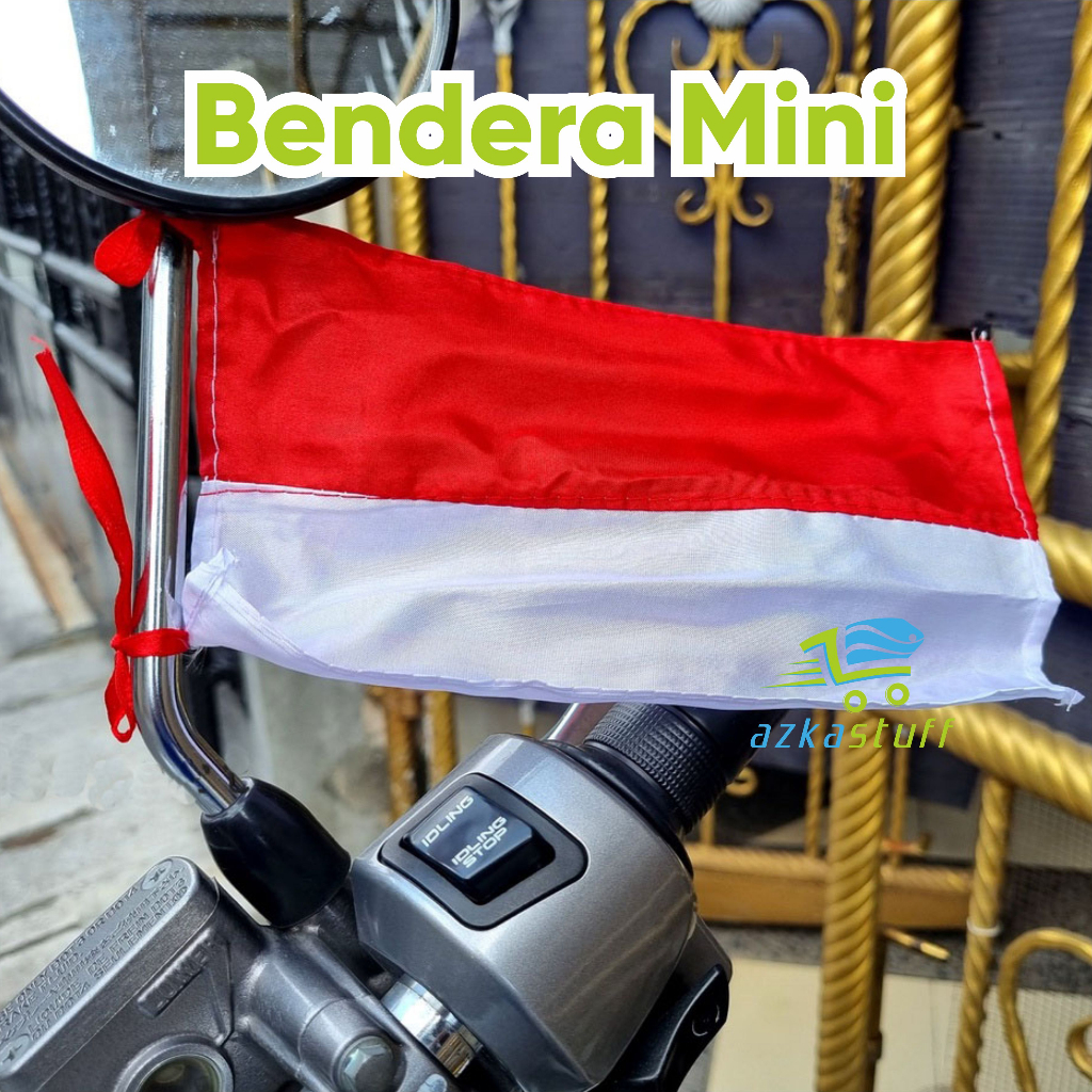 Bendera Mini - Bendera motor, bendera indonesia mini