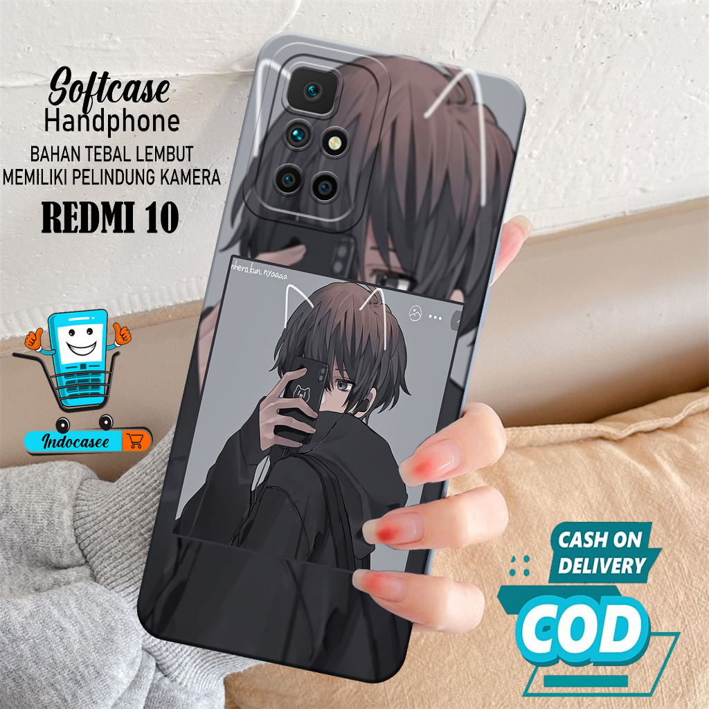 Case Hp Softcase Xiaomi Redmi 10 Case Hp Xiaomi Redmi 10   Silikon Hp Xiaomi Redmi 10  Casing Xiaomi