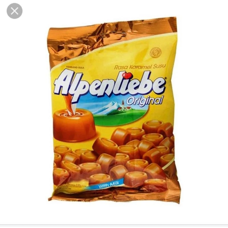 

PERMEN ALPENLIEBLE@125grm/permen caramel/permen