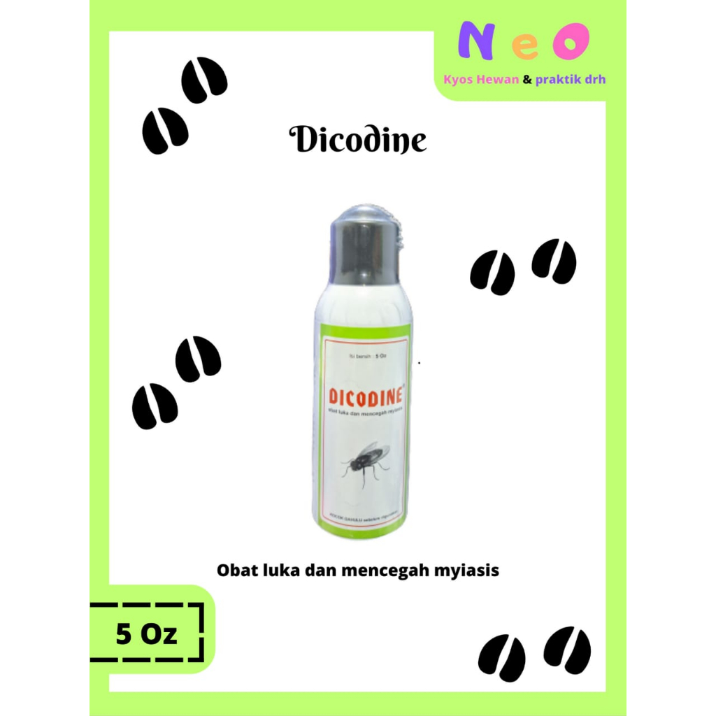 Dicodine Obat Luka & Mencegah Myiasis