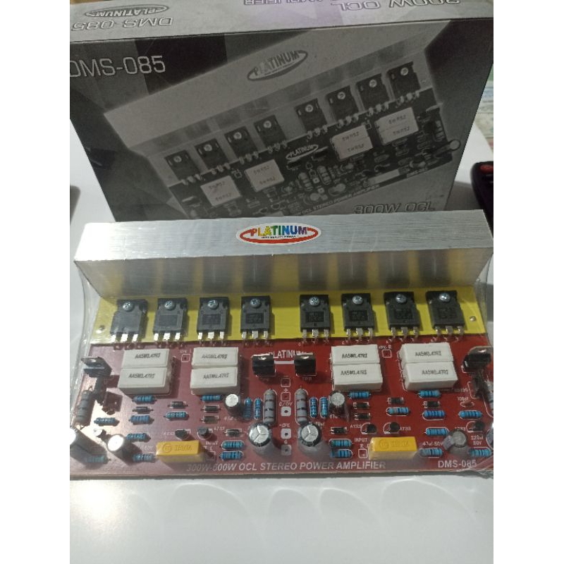 Stereo kit power amplifier 300watt platinum DMS-085