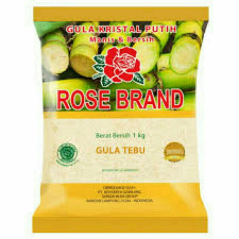 

rose brand gula pasir 1 kg