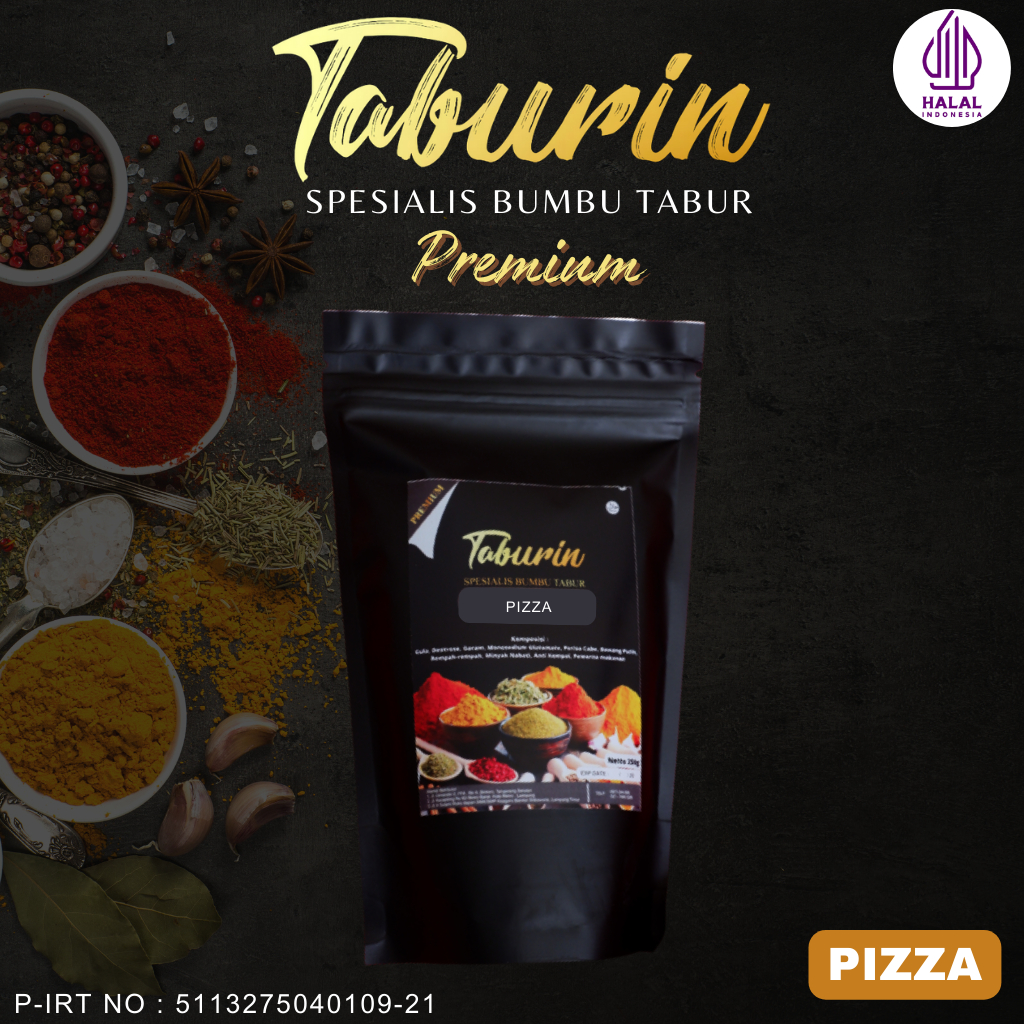 

Bumbu Tabur Premium Kiloan Rasa Pizza 1Kg by Taburin