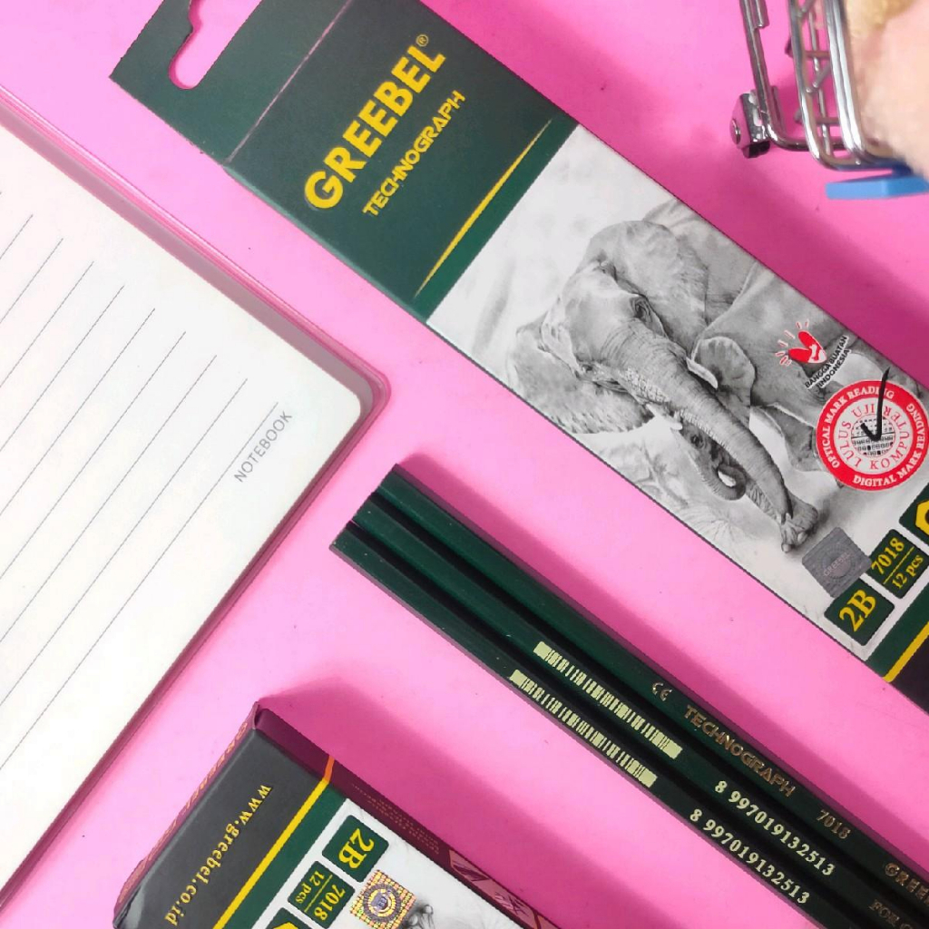 

1 Pack Pensil 2B Greebel No.7018 Technograph