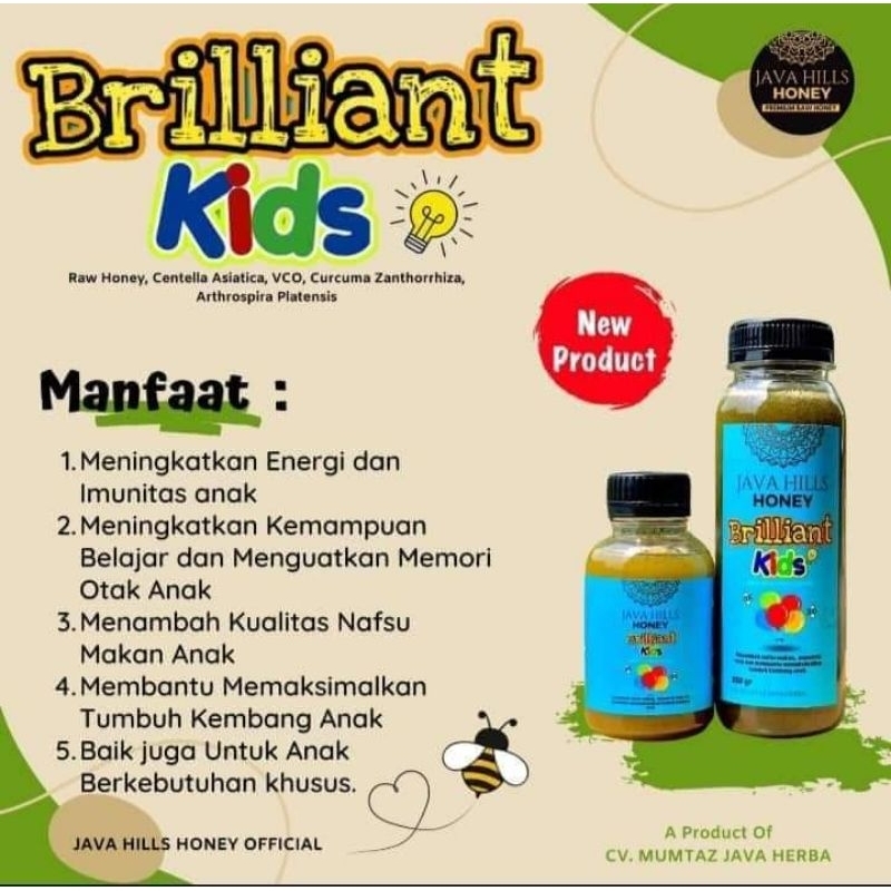 

Madu Brilliant Kids (Madu Anak)
