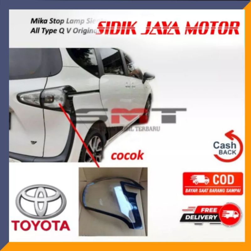Mika Stop Lamp Lampu Belakang Stop Lamp SIENTA Type Q V Original kanan atau kiri