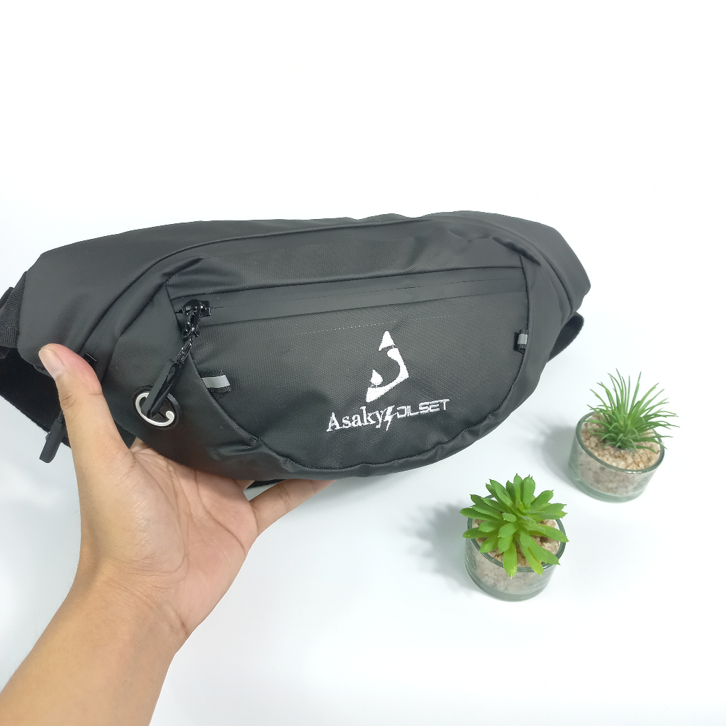 tas Selempang Pria / Waistbag Distro / tas pinggang sling Bag Mini