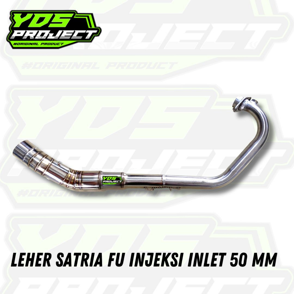 Leher Knalpot Satria FU Injeksi inlet 50 mm