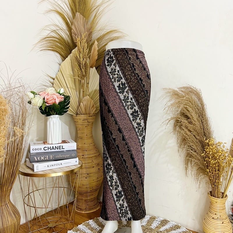 ROK PLISKET JUMBO BATIK / Bawahan kebaya / Rok Batik Jumbo Bahan Sangat tebal