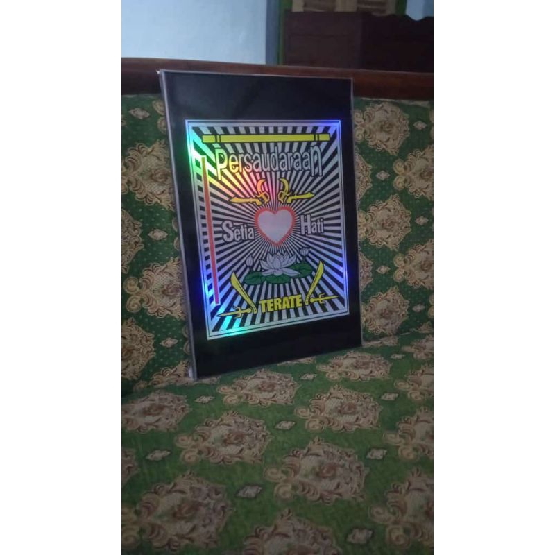 Frame / Pigura PSHT Lambang Hologram
