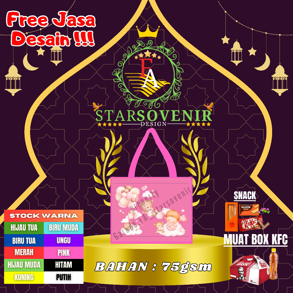 

GOODIE BAG MURAH / TAS ULTAH / BERUANG TEDDY