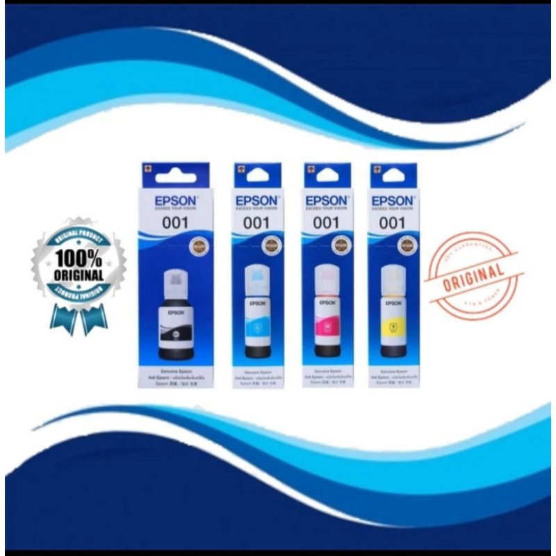 Tinta Epson 001 Printer Epson L4150 L4160 L6160