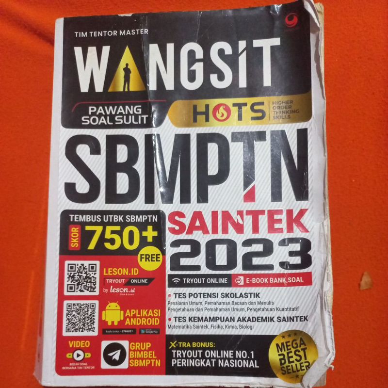PRELOVED WANGSIT SBMPTN SAINTEK 2023