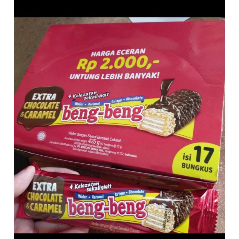 

Beng Beng coklat harga satuan size kecill