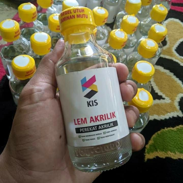 Lem Akrilik Acrylic Lem Perekat Akrilik Bonus Suntikan