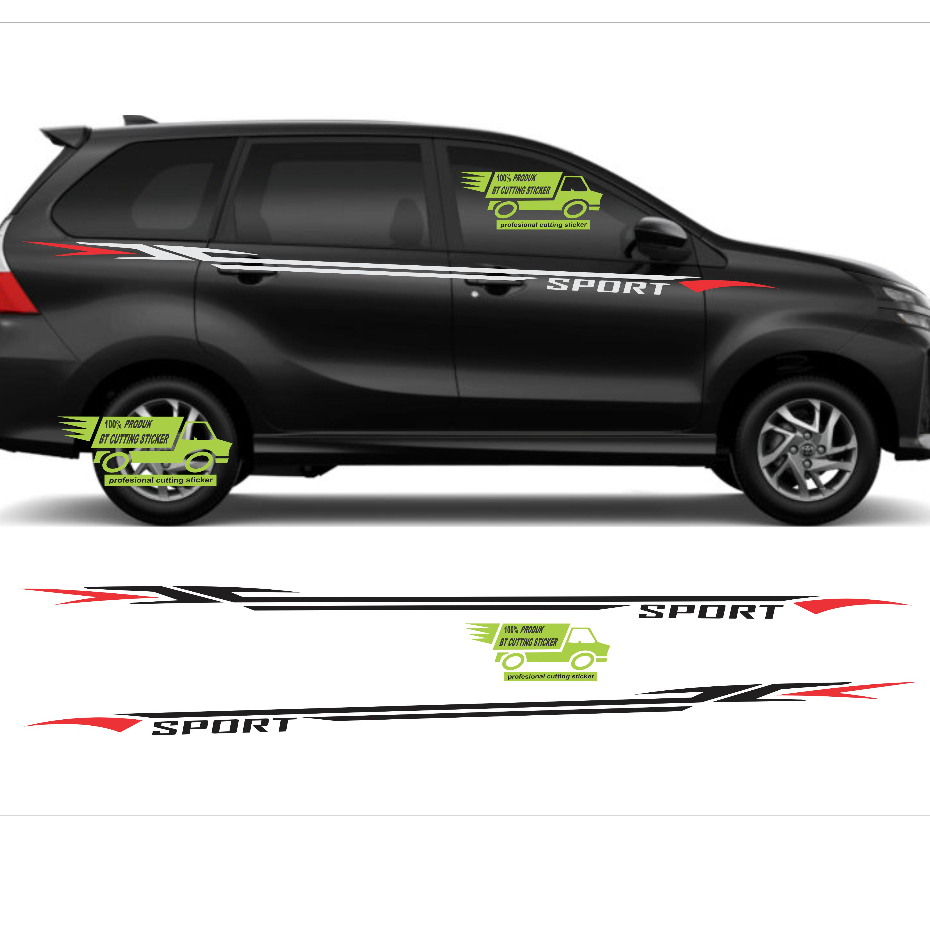 AVSPT stiker mobil avanza stiker list avanza sticker mobil toyota avanza stiker mobil keren avanza