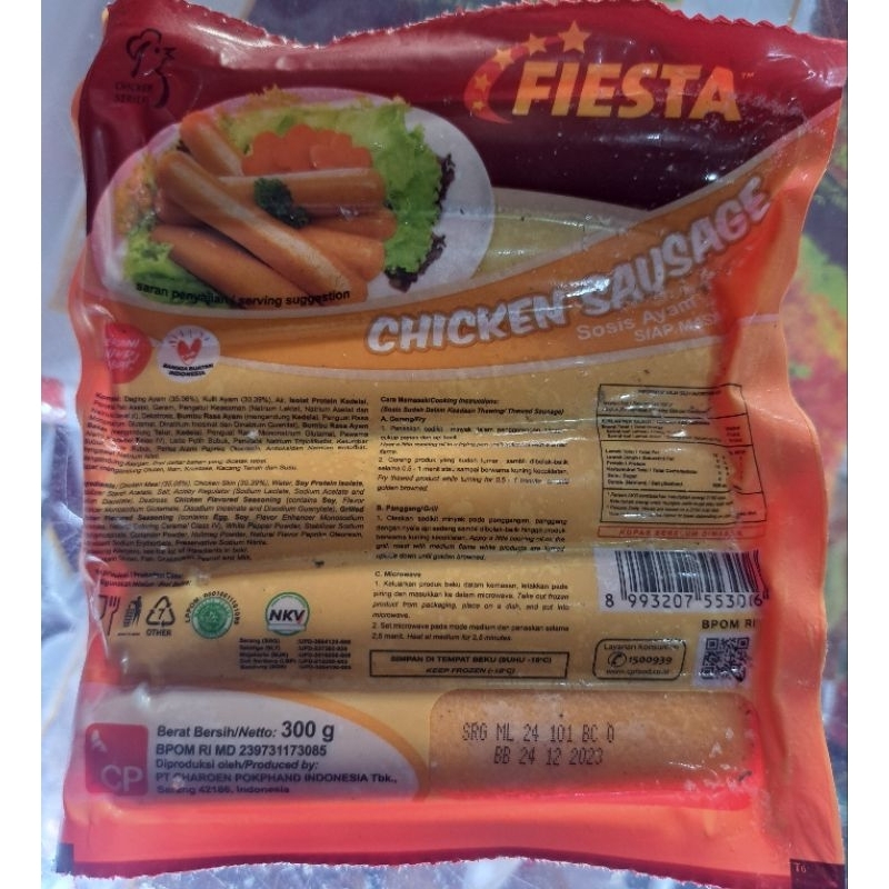 

Fiesta Sosis Ayam 300gram