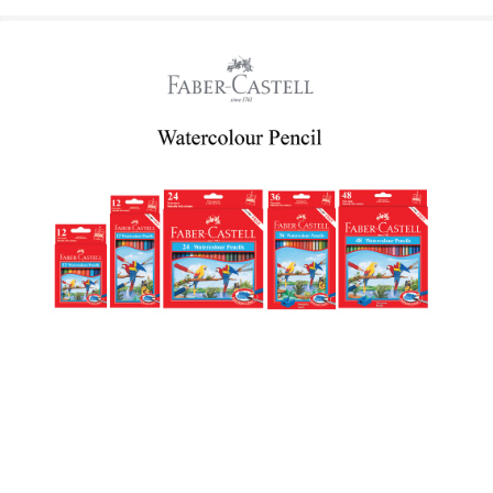 

[MURAH] - Faber-Castell Watercolour Pencils Cat Air 12/24/36