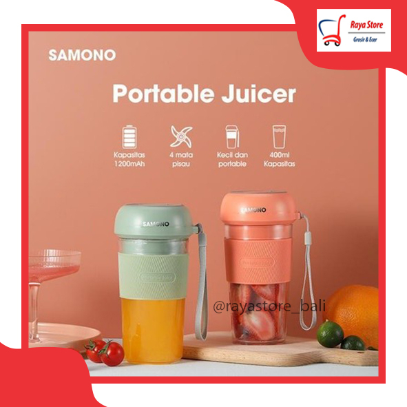 Juicer Portable USB Mini Tumbler Juice Blender Jus Buah SAMONO Juser