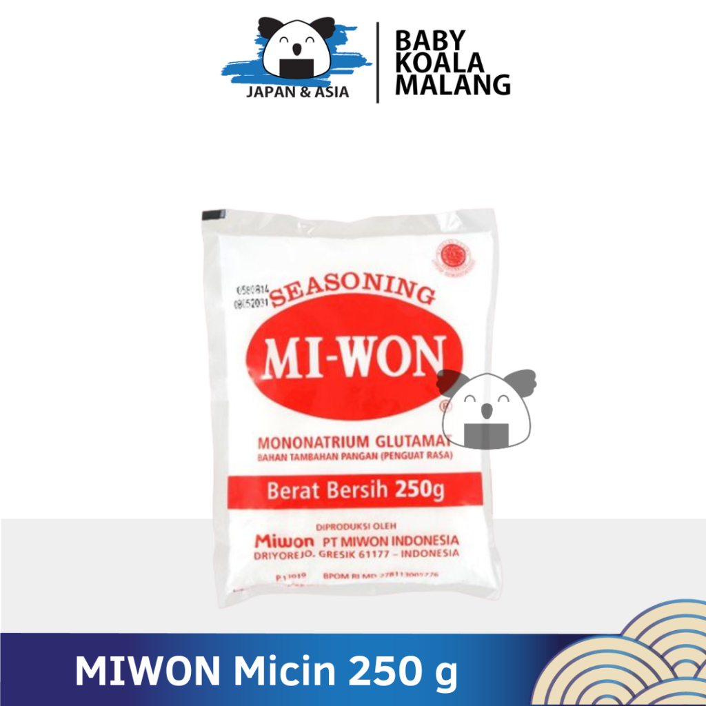 

MIWON Mononatrium Glutamat 250 g | Micin Penyedap rasaaaa