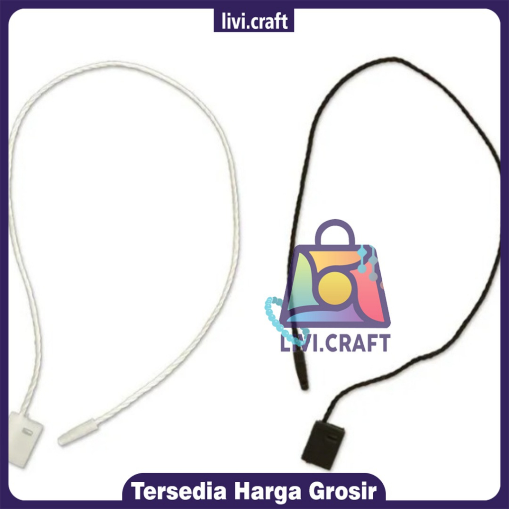 

[1000 PCS] Tali Hang Tag Lock Loop Pin/ Tali Hang Tag Pakaian
